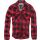 Checkshirt longsleeve-Red/Black