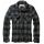 Checkshirt longsleeve -Black/Bluegrey