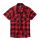 Checkshirt shortsleeve-Red/Black