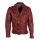 GM Leather jacket 1201-0519-Wine red