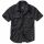 Heavy vintage shortsleeve shirt-Black