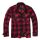 Jeff fleece Shirt-Red/black