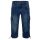 Timezone Miles denim 3/4 shortsit-Royal blue