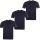 3-pack T-shirts-Navy(Lahjatuote-150e)