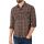 TZ Checkshirt 10109-Brown check