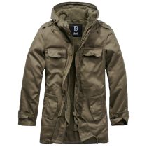 Parka irtovuorella-Olive