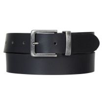 Petrol Leather belt-Black