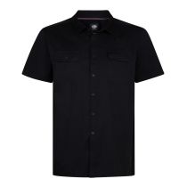 Petrol shortsleeve shirt plus size 1060-4060-Black