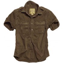 Raw Vintage Shirt shortsleeve - Brown