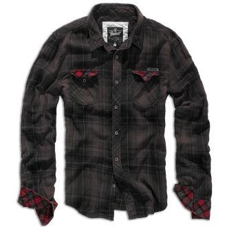 Duncan Checkshirt-Brown/Black