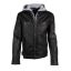 GM Leather jacket 1201-0521-Black