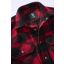 Jeff fleece Shirt-Red/black